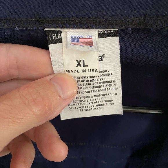 XL Westex Indura FIRE RESISTANT SNAP BUTTON OVER COAT! - Picture 6 of 6